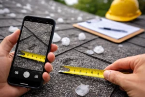 Document Hail Damage for an Insurance Claim 1