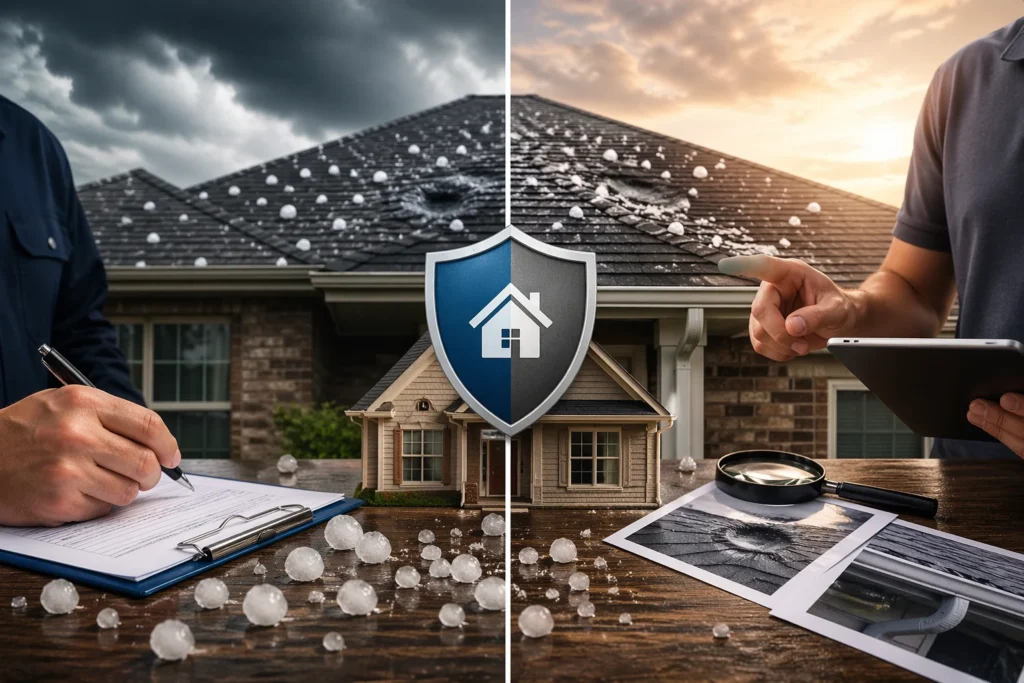 Public Adjuster vs. Insurance Adjuster for Hail Claims in Texas 1